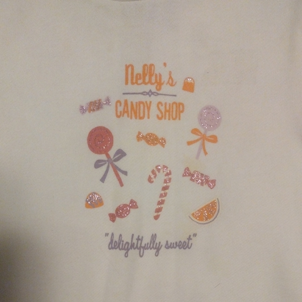 Joe Boxer White Kids Candy Shop Top​​ - Picture 2 of 3